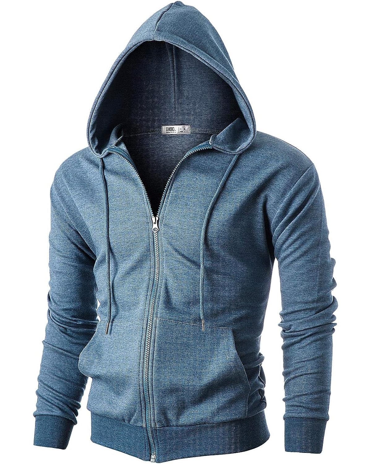 Casual Slim Fit Zip Up Hoodie-My 3D Hoodie