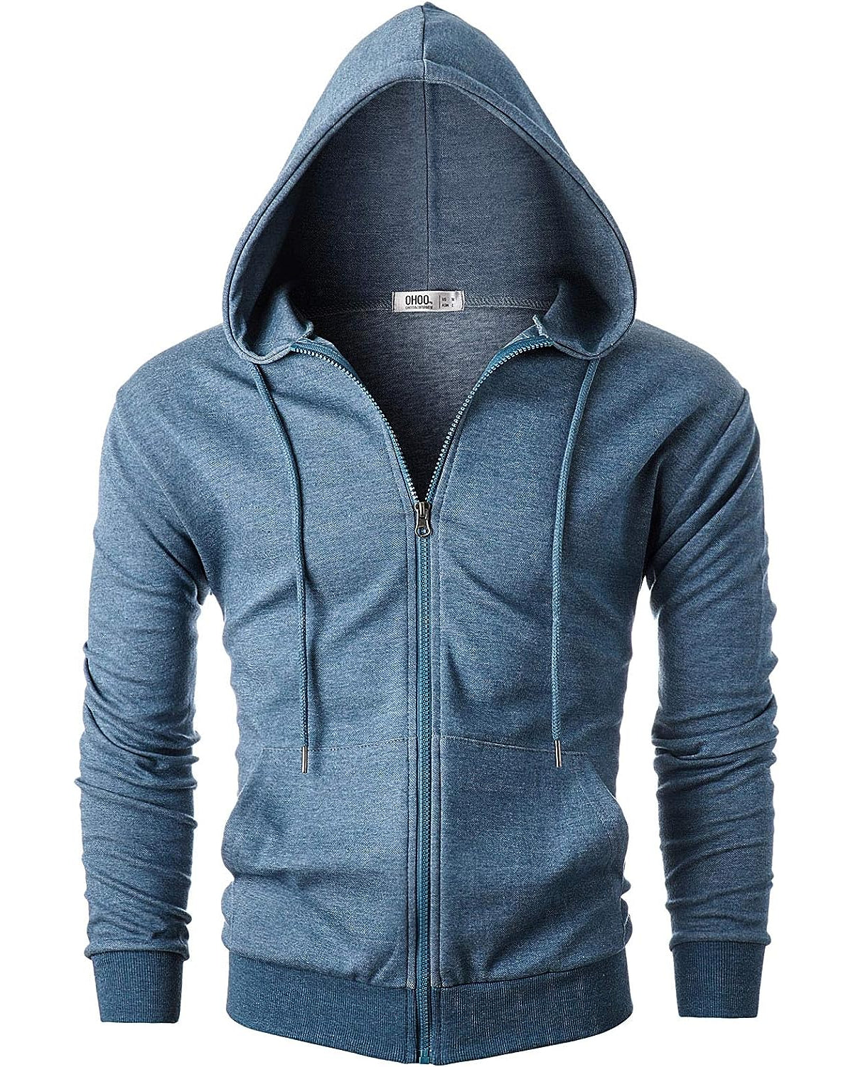 Casual Slim Fit Zip Up Hoodie-My 3D Hoodie