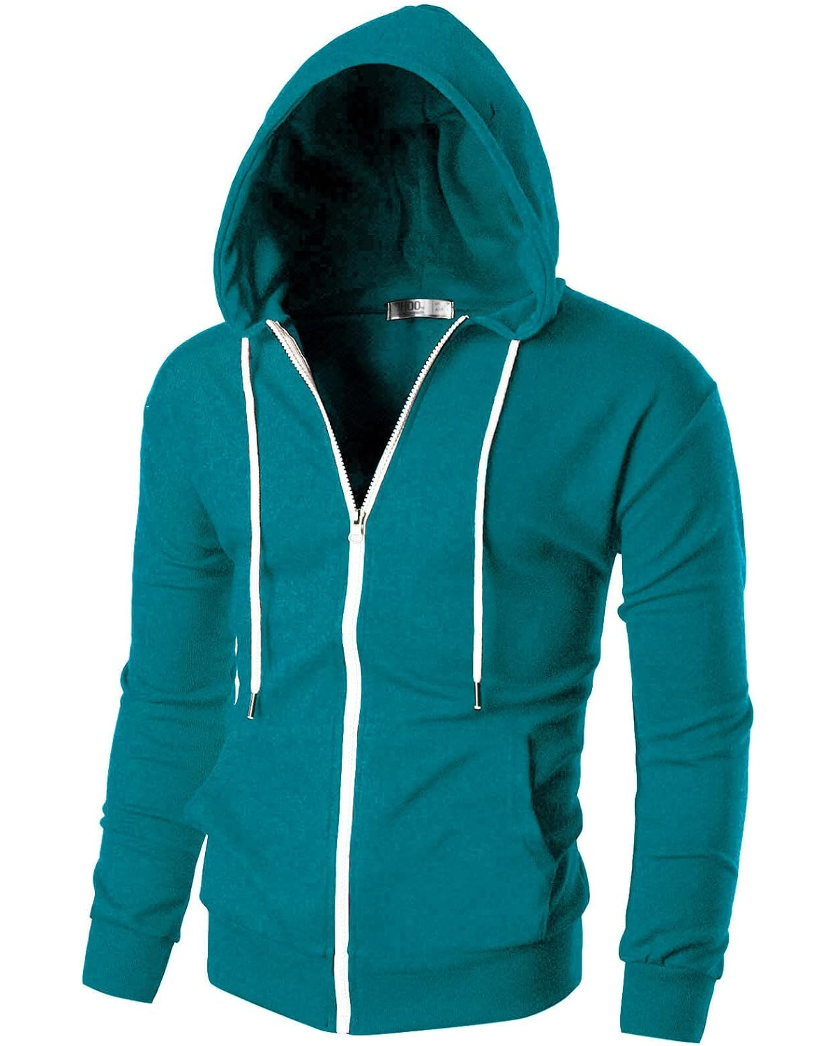 Casual Slim Fit Zip Up Hoodie-My 3D Hoodie