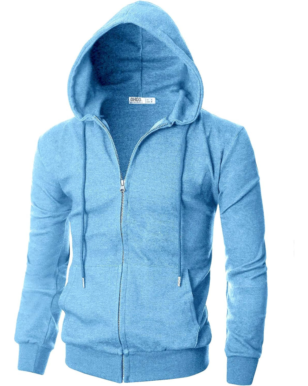 Casual Slim Fit Zip Up Hoodie-My 3D Hoodie