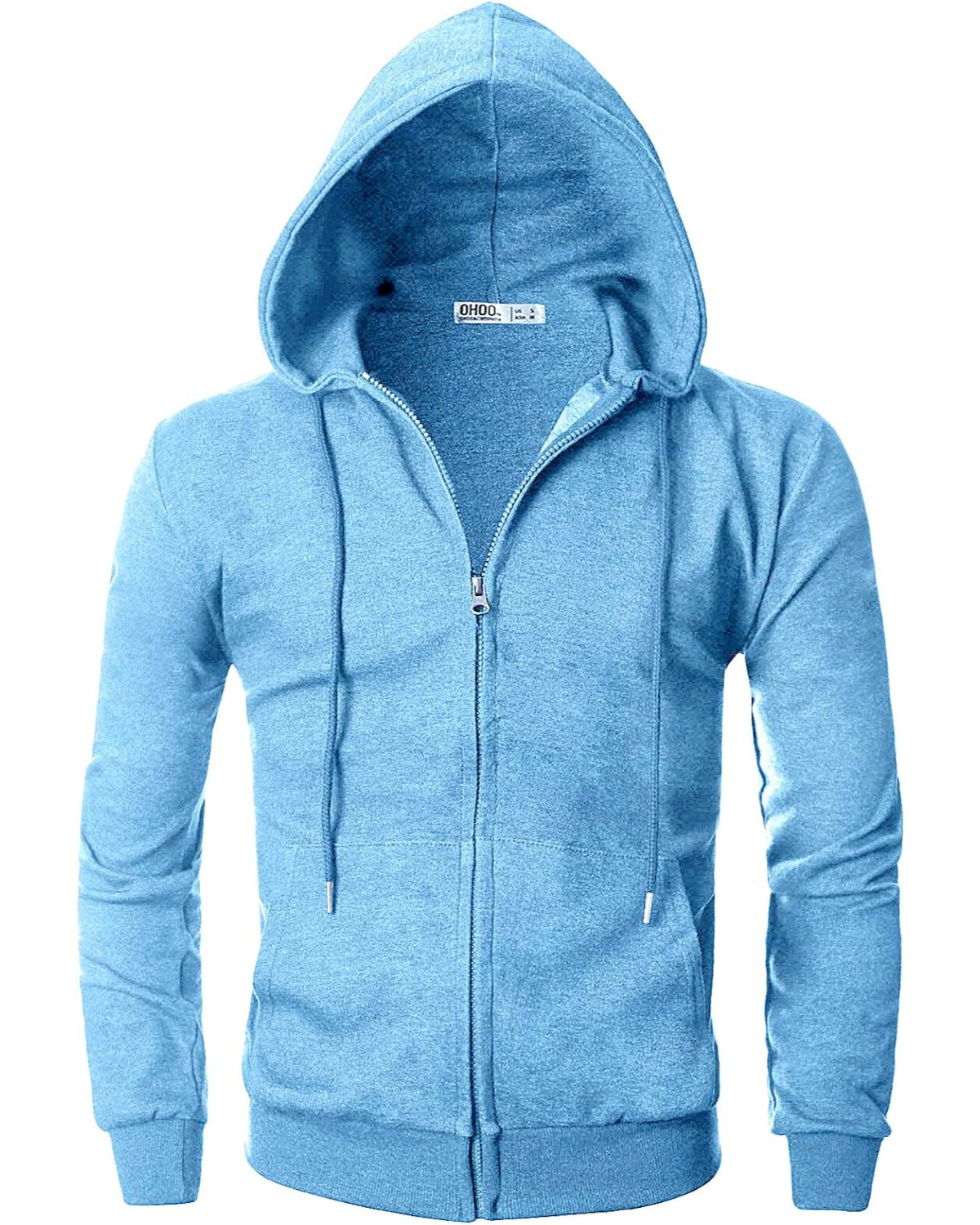 Casual Slim Fit Zip Up Hoodie-My 3D Hoodie