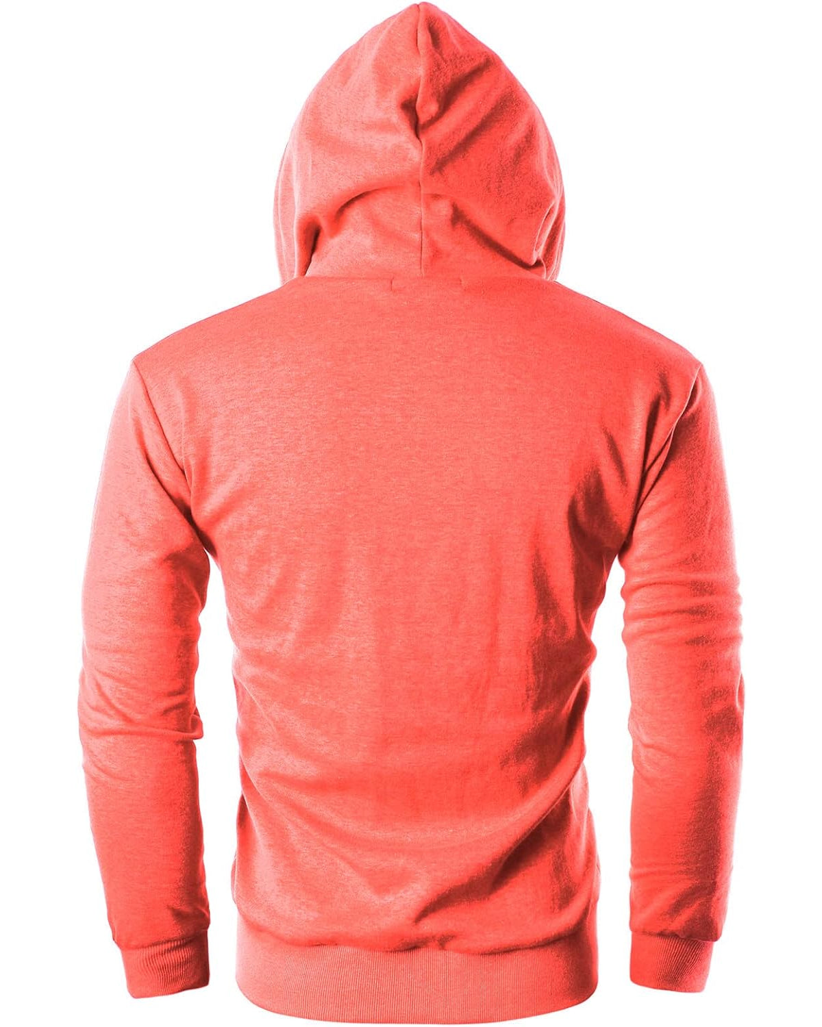 Casual Slim Fit Zip Up Hoodie-My 3D Hoodie