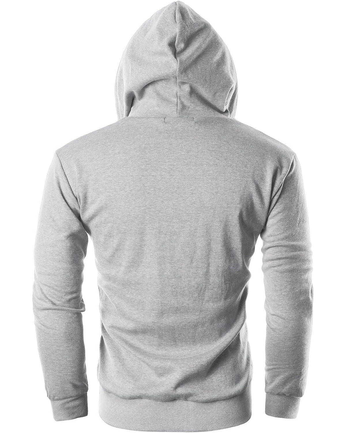 Casual Slim Fit Zip Up Hoodie-My 3D Hoodie