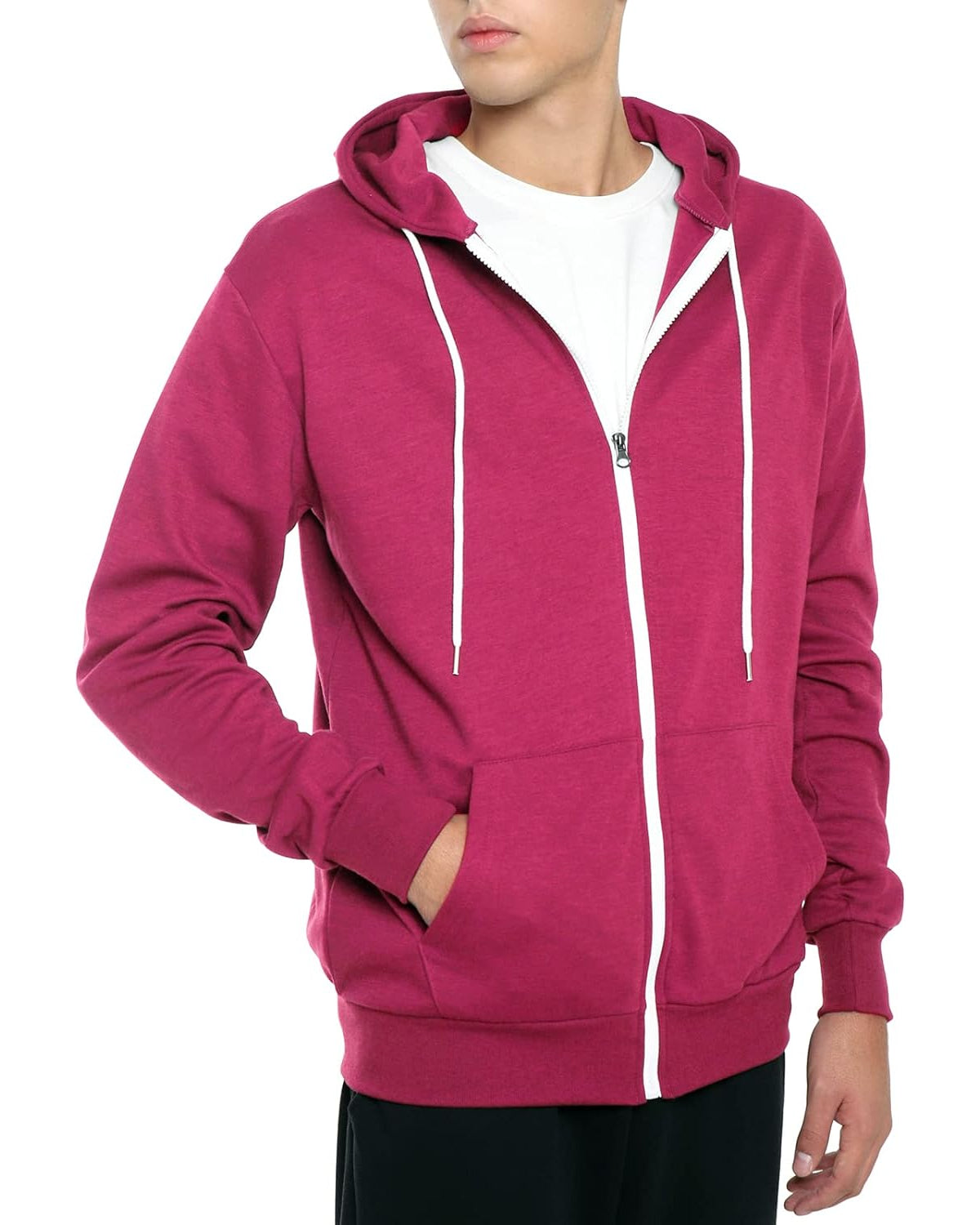 Casual Slim Fit Zip Up Hoodie-My 3D Hoodie