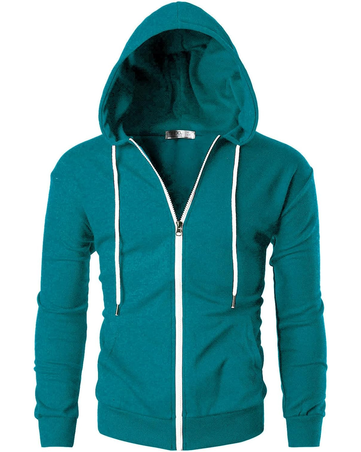 Casual Slim Fit Zip Up Hoodie-My 3D Hoodie