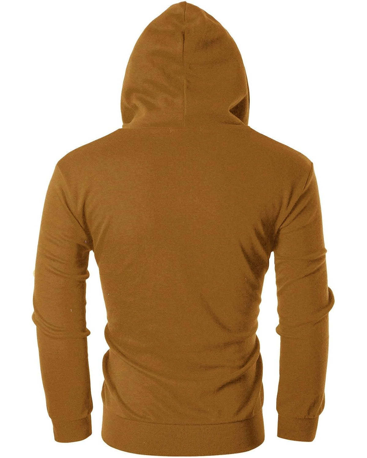 Casual Slim Fit Zip Up Hoodie-My 3D Hoodie
