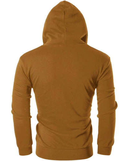 Casual Slim Fit Zip Up Hoodie-My 3D Hoodie