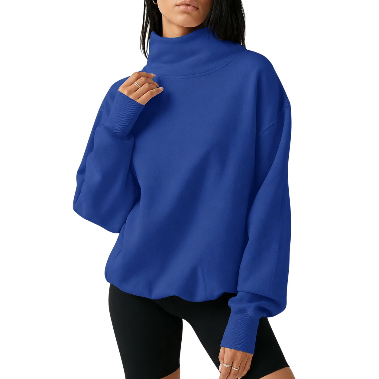 Casual Long Sleeve Oversized Sweatshirt For Women