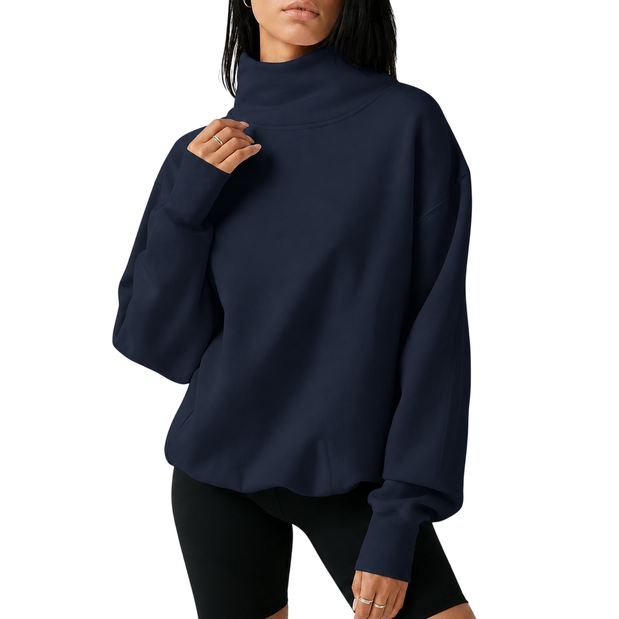 Casual Long Sleeve Oversized Sweatshirt For Women