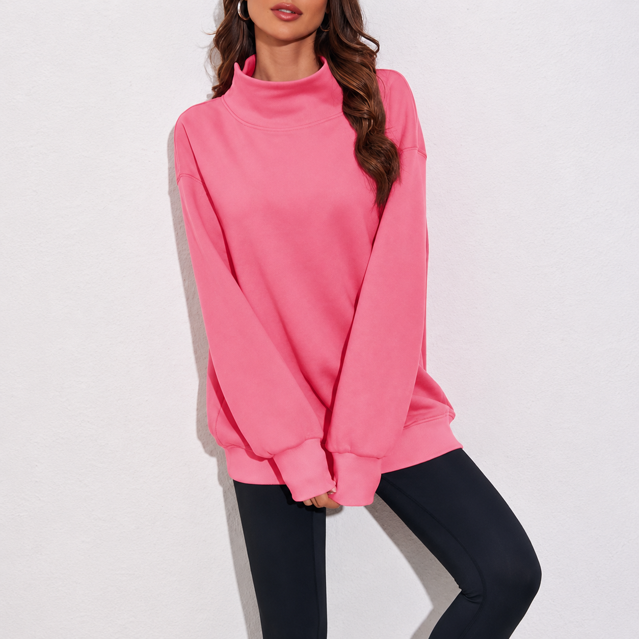 Casual Long Sleeve Oversized Sweatshirt For Women