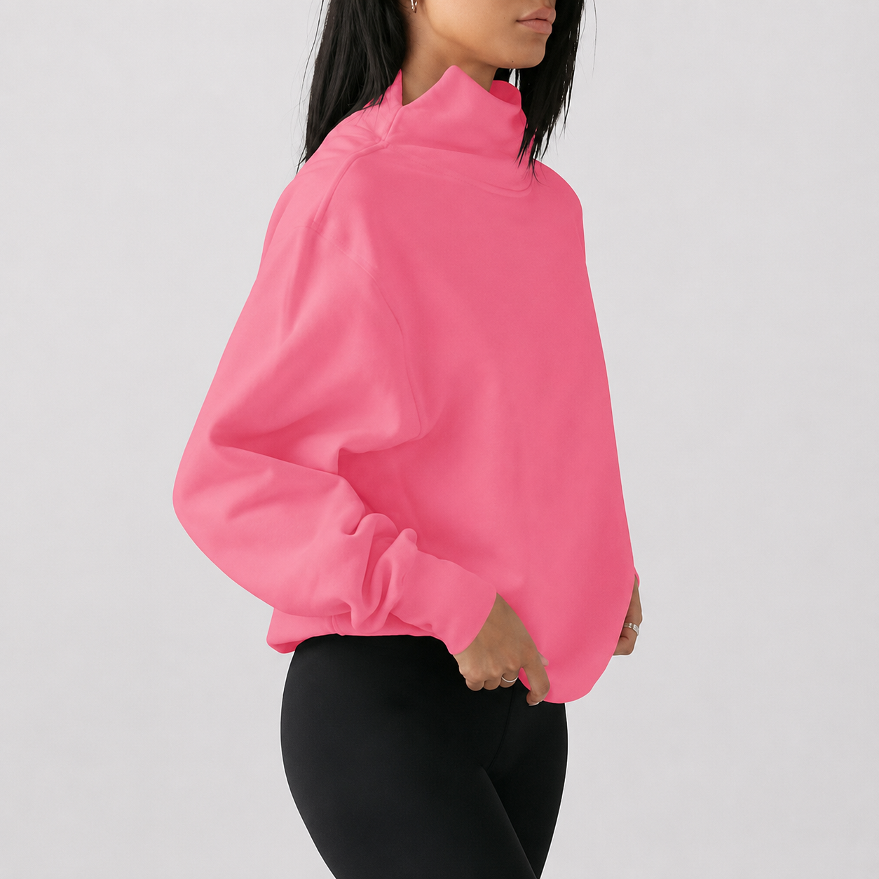 Casual Long Sleeve Oversized Sweatshirt For Women