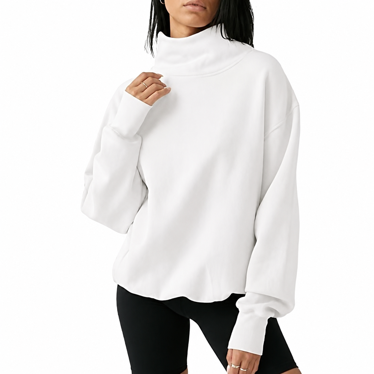 Casual Long Sleeve Oversized Sweatshirt For Women