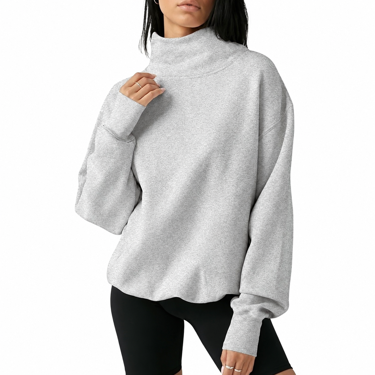 Casual Long Sleeve Oversized Sweatshirt For Women
