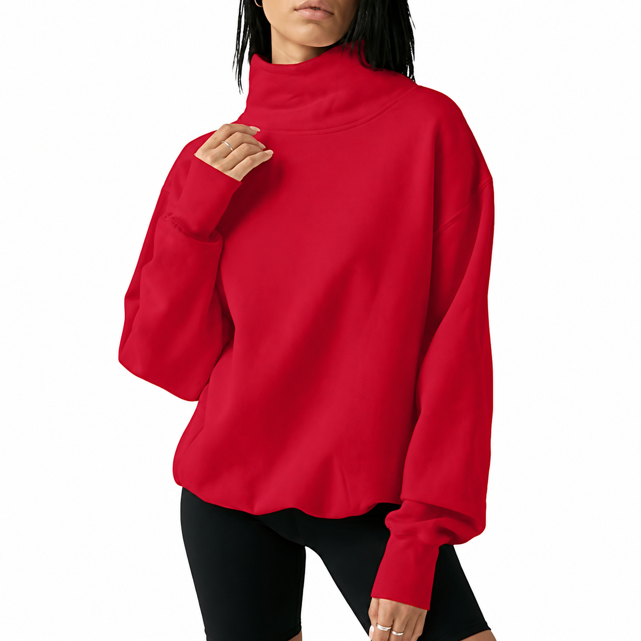 Casual Long Sleeve Oversized Sweatshirt For Women