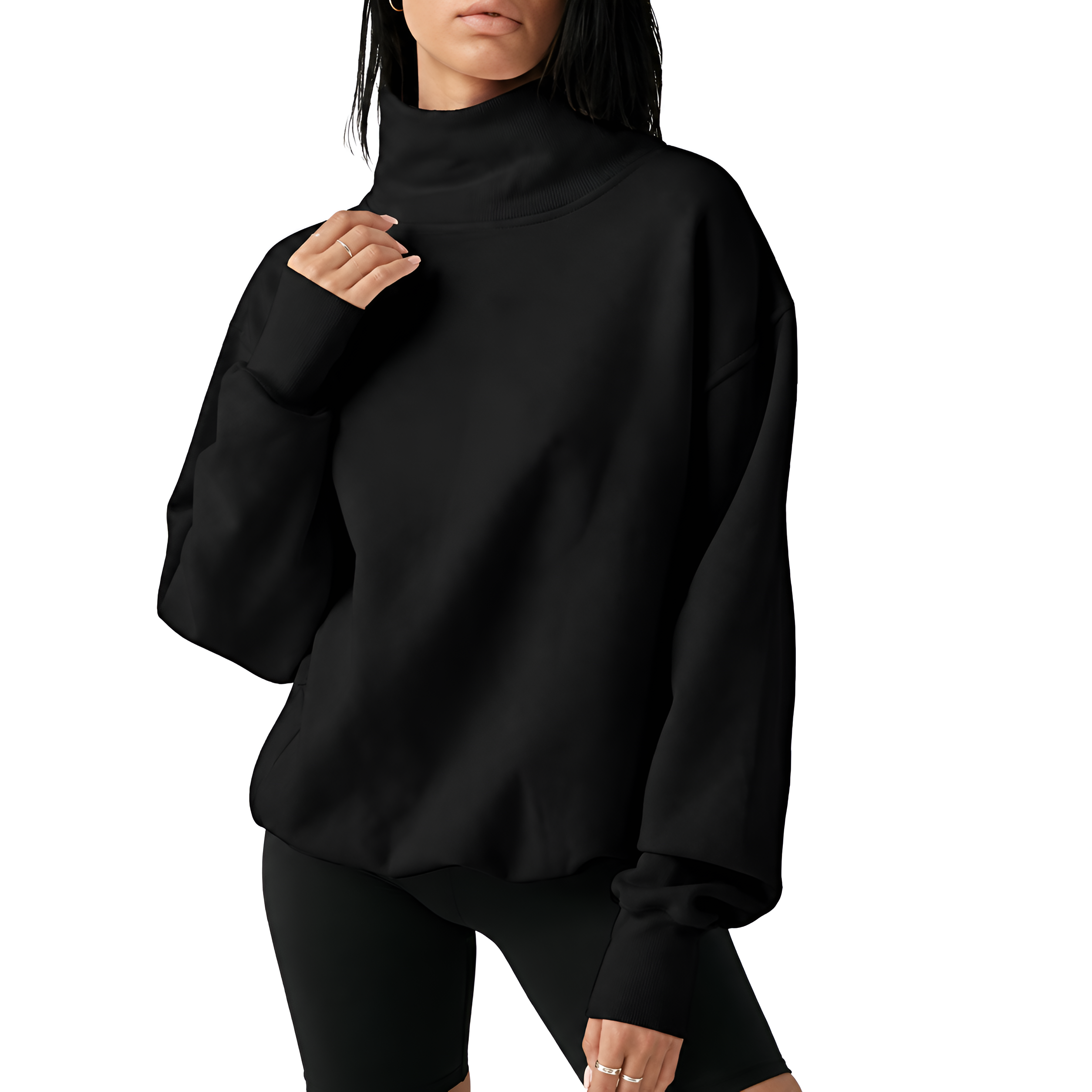 Casual Long Sleeve Oversized Sweatshirt For Women
