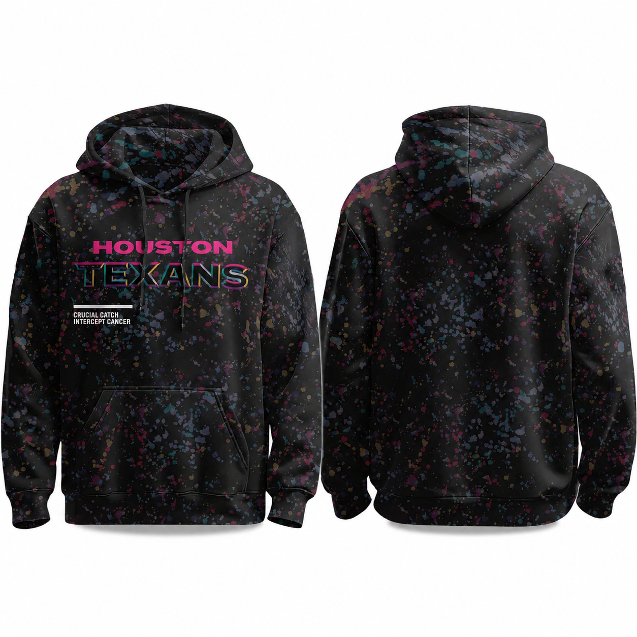 Houston Texans Football Themed Graphic Hoodies
