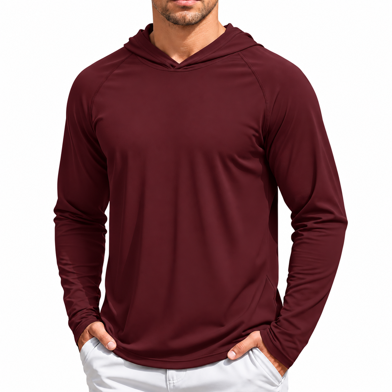 Burgundy · L