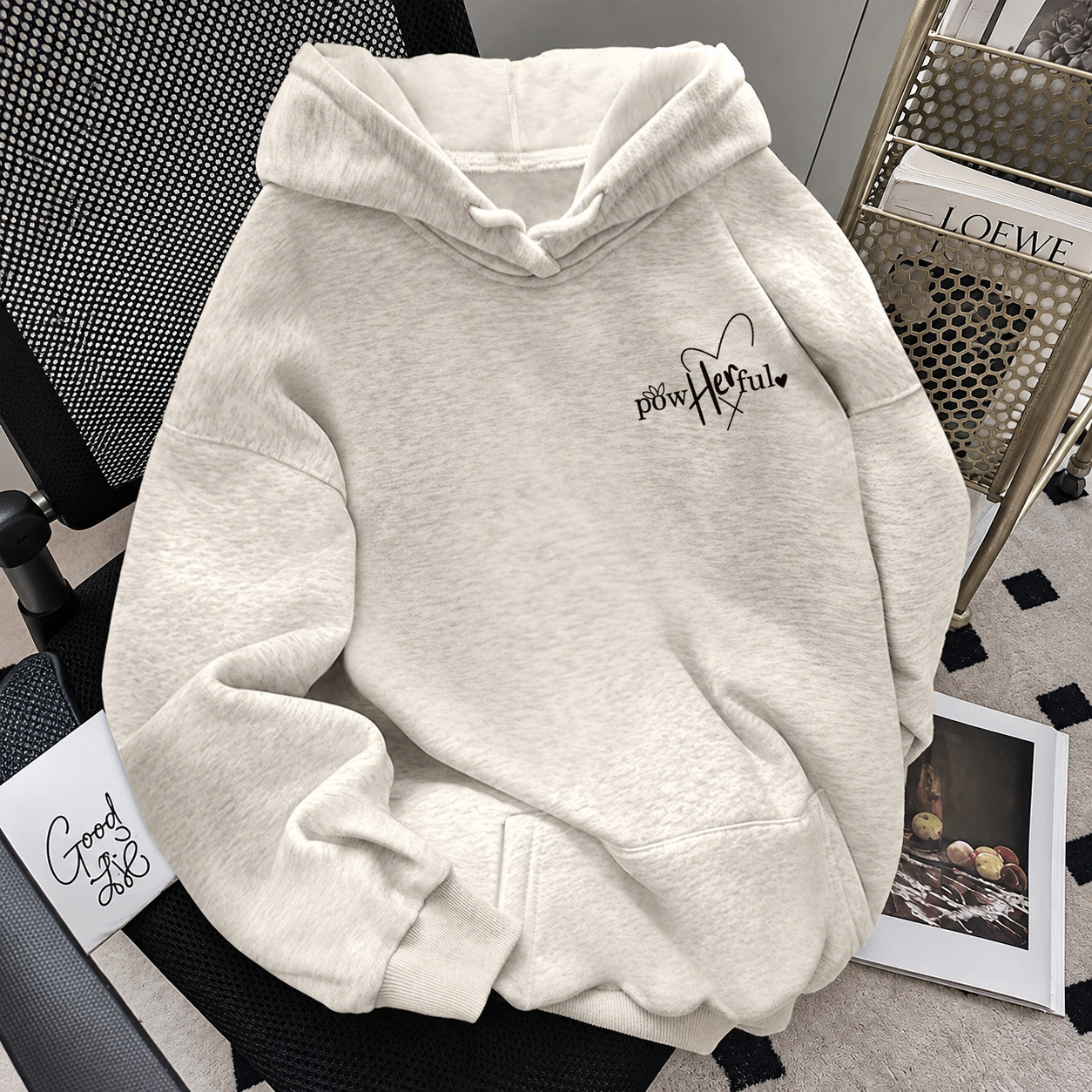 Christmas Printed Long Sleeve Casual Streetwear Sweatshirt For Women