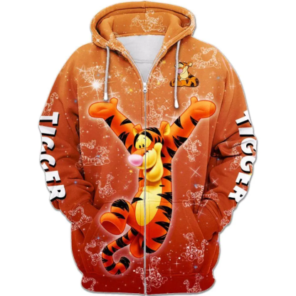 Cheerful Tigger Hoodie