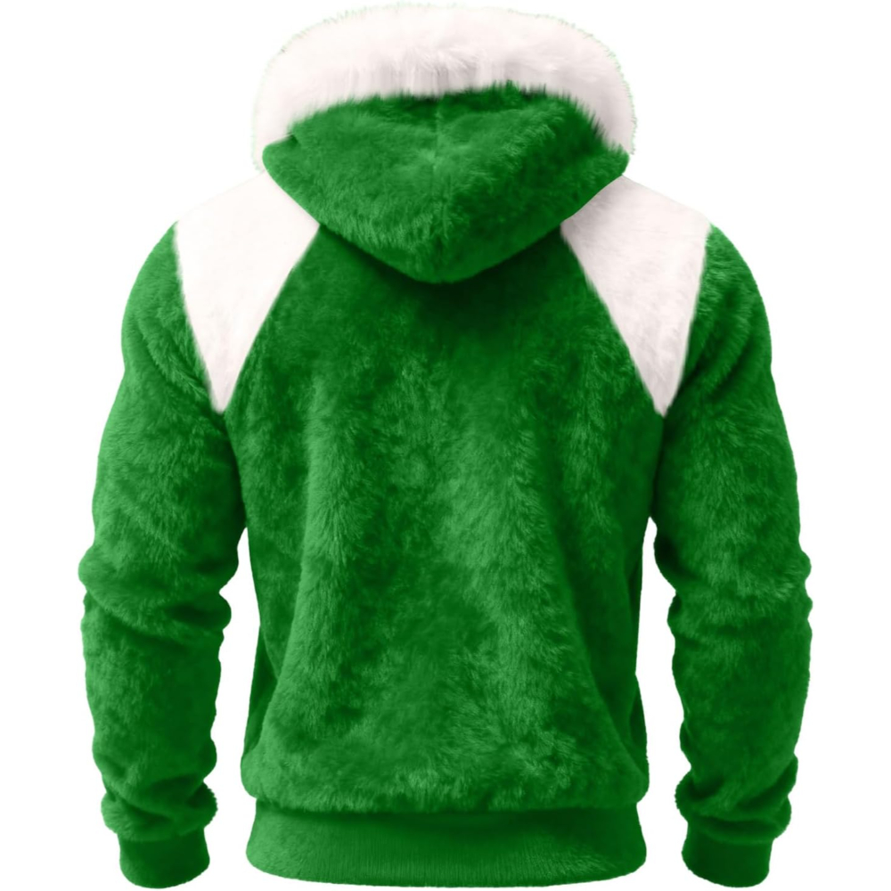 Christmas Hoodie Fuzzy Pullover Christmas Hoodie