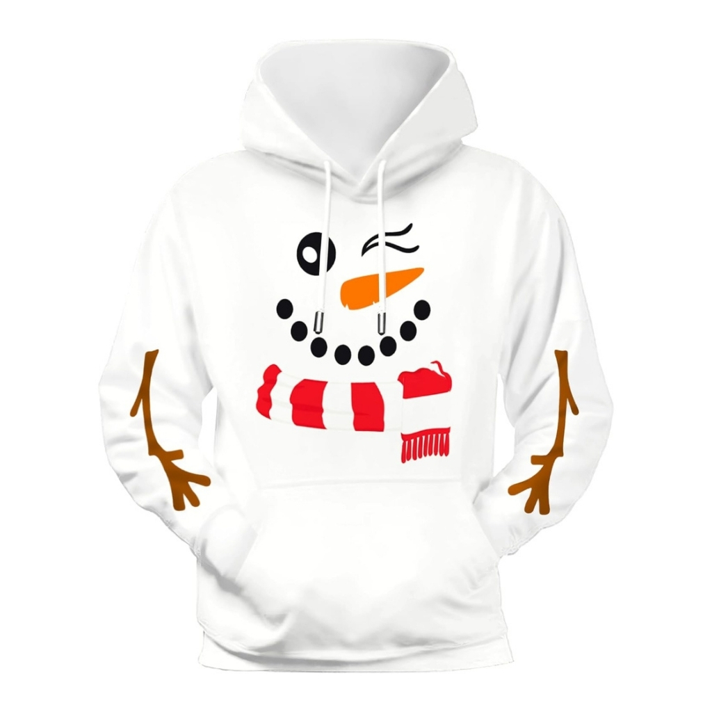 Christmas Ugly Sweatshirt Long Sleeve Novelty Hoodies