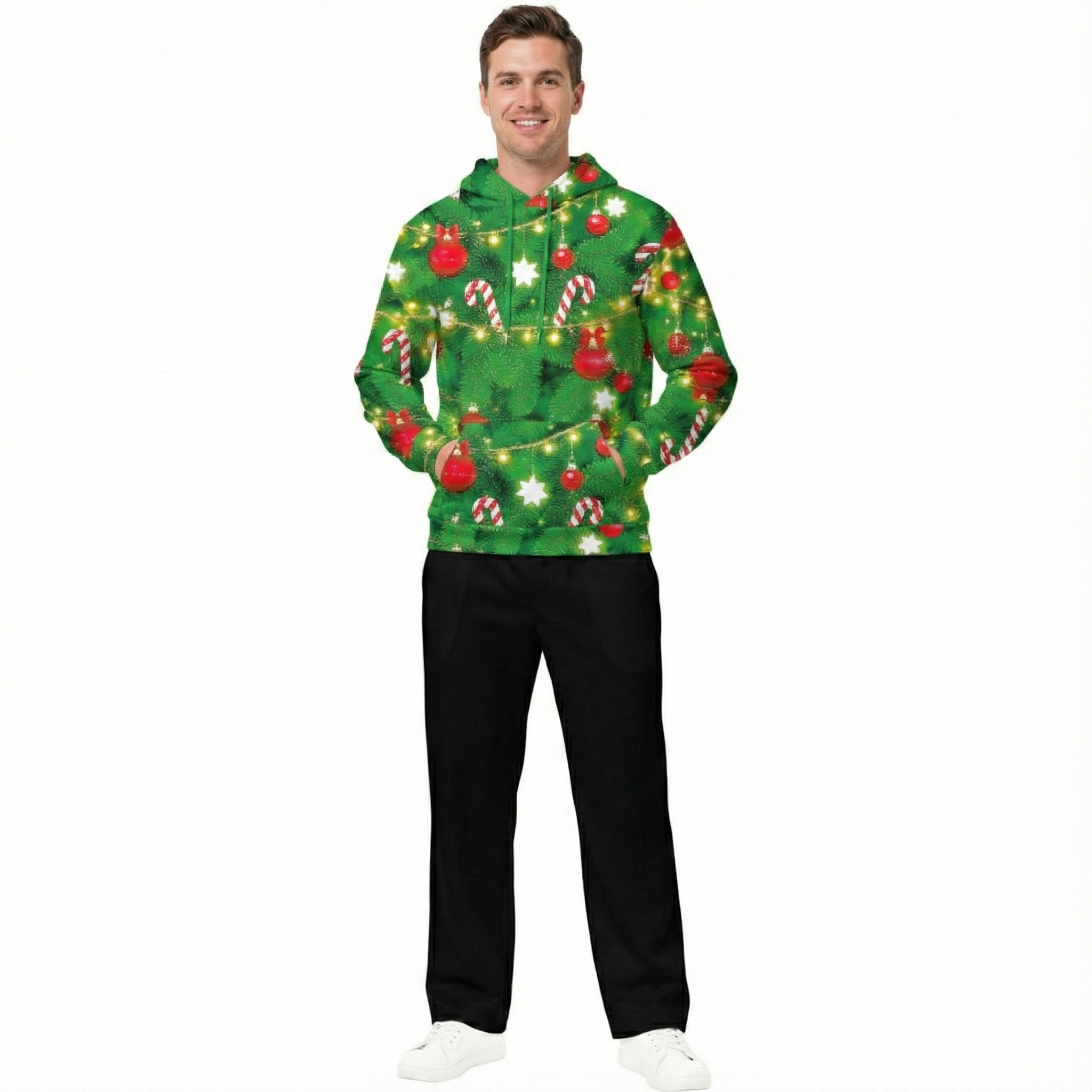 Christmas Ugly Sweatshirt Long Sleeve Novelty Hoodies