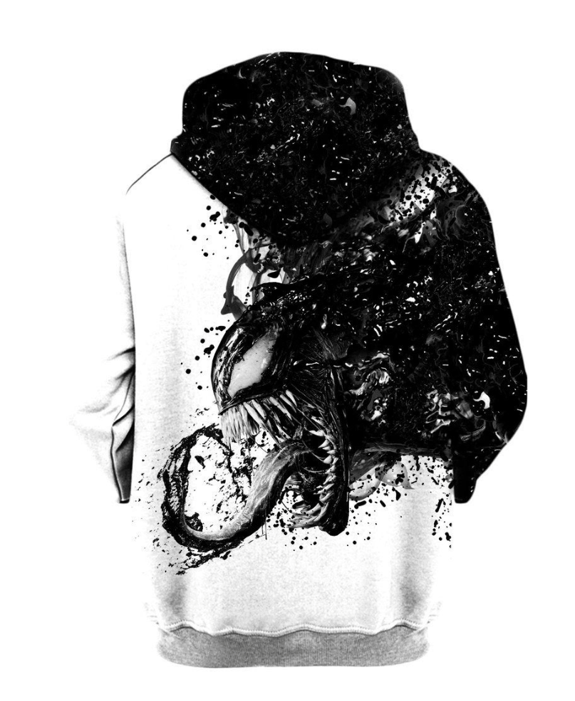 Classic Venom Hoodie-My 3D Hoodie