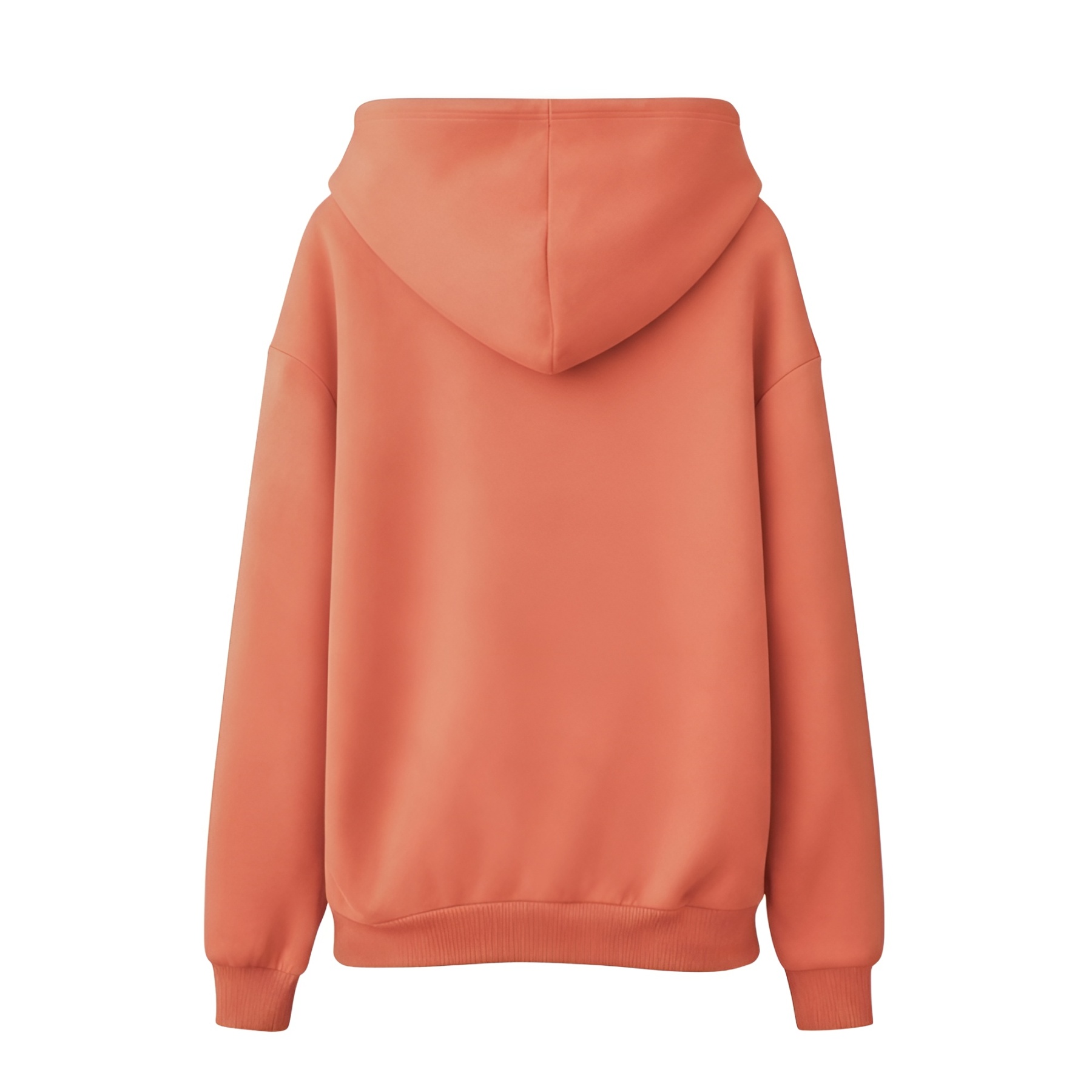 Cow Print Hooded Pullover Sweatshirt With Pocket