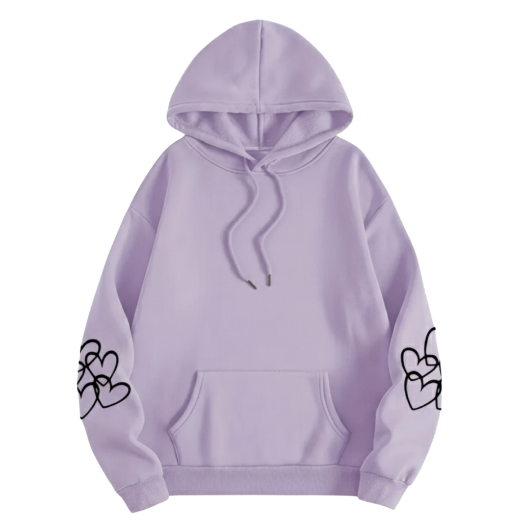 Cozy Highland Cow Printed Hoodie For Women