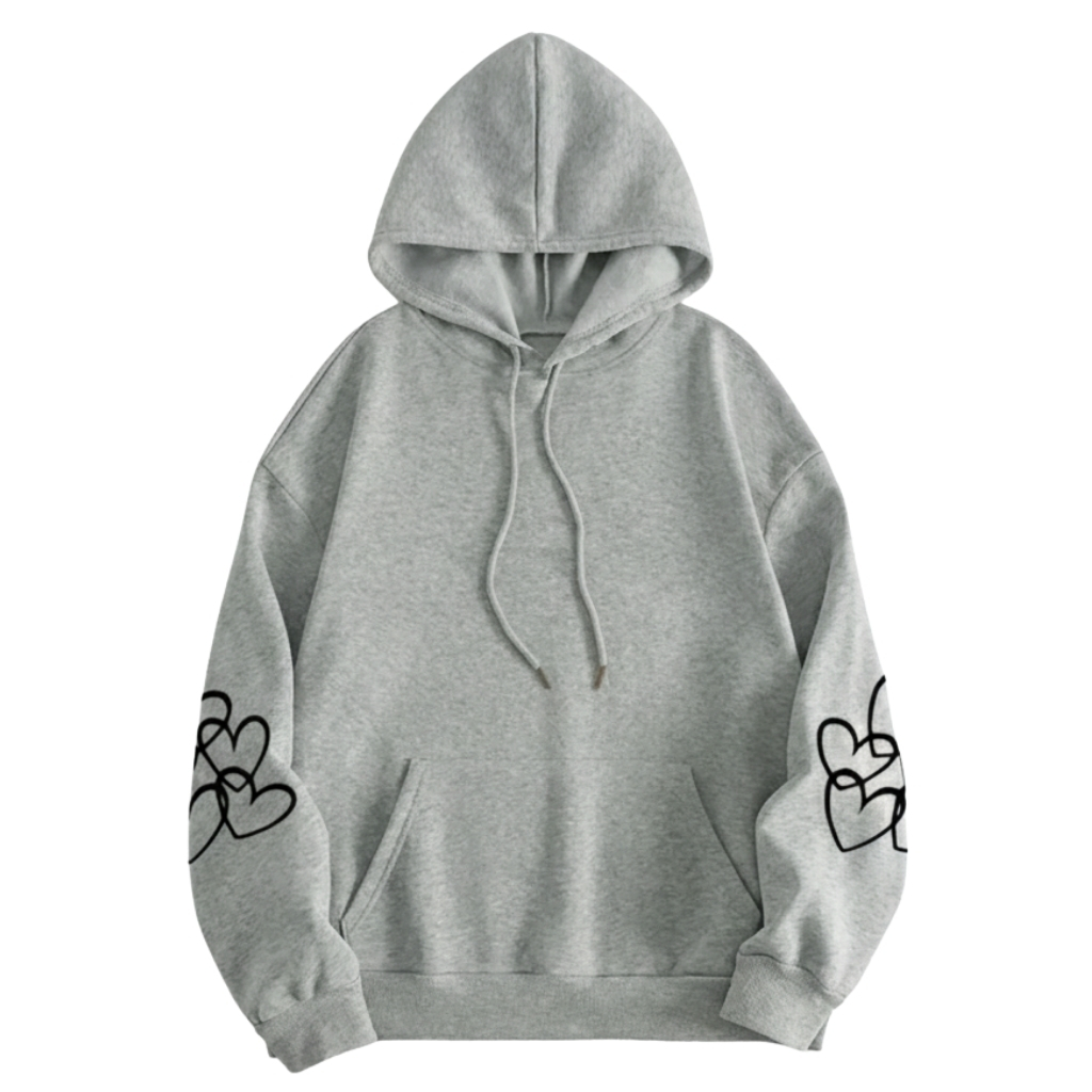 Cozy Highland Cow Printed Hoodie For Women