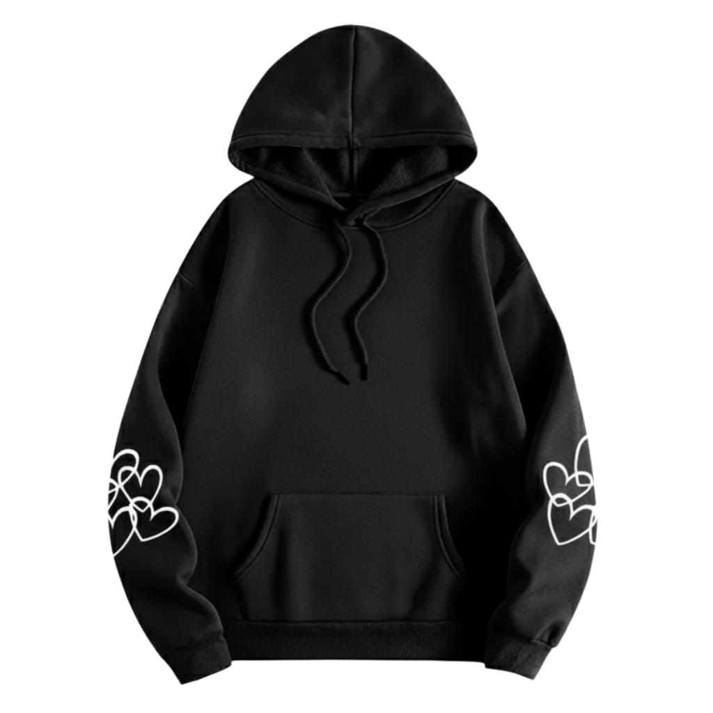 Cozy Highland Cow Printed Hoodie For Women