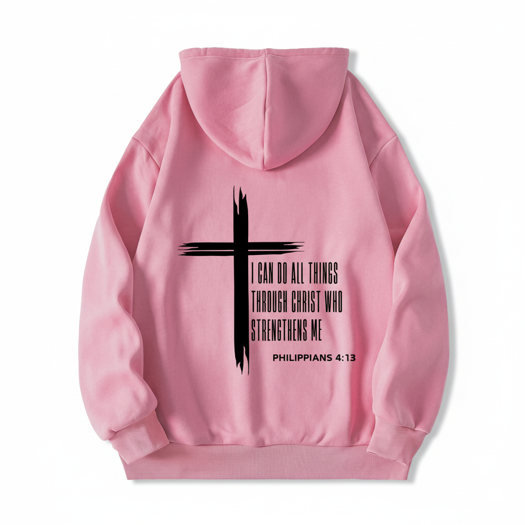 Cross of Strength Hoodie