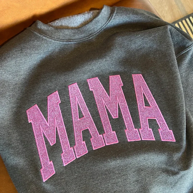 Customized Mama Printed Sweatshirts For Mothers Day