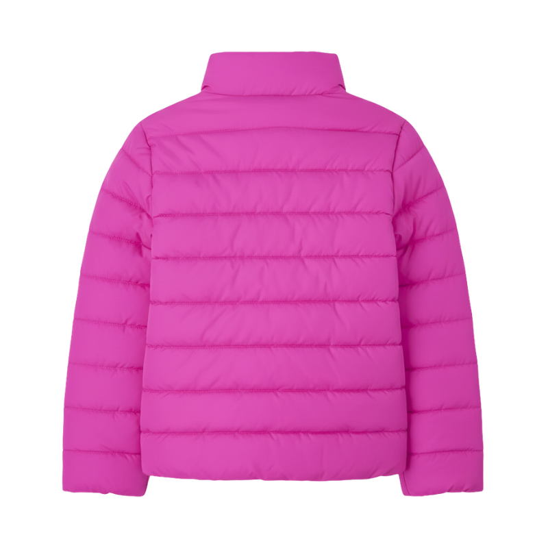Lightweight Wind And Water Resistant Puffer Jacket For Girls
