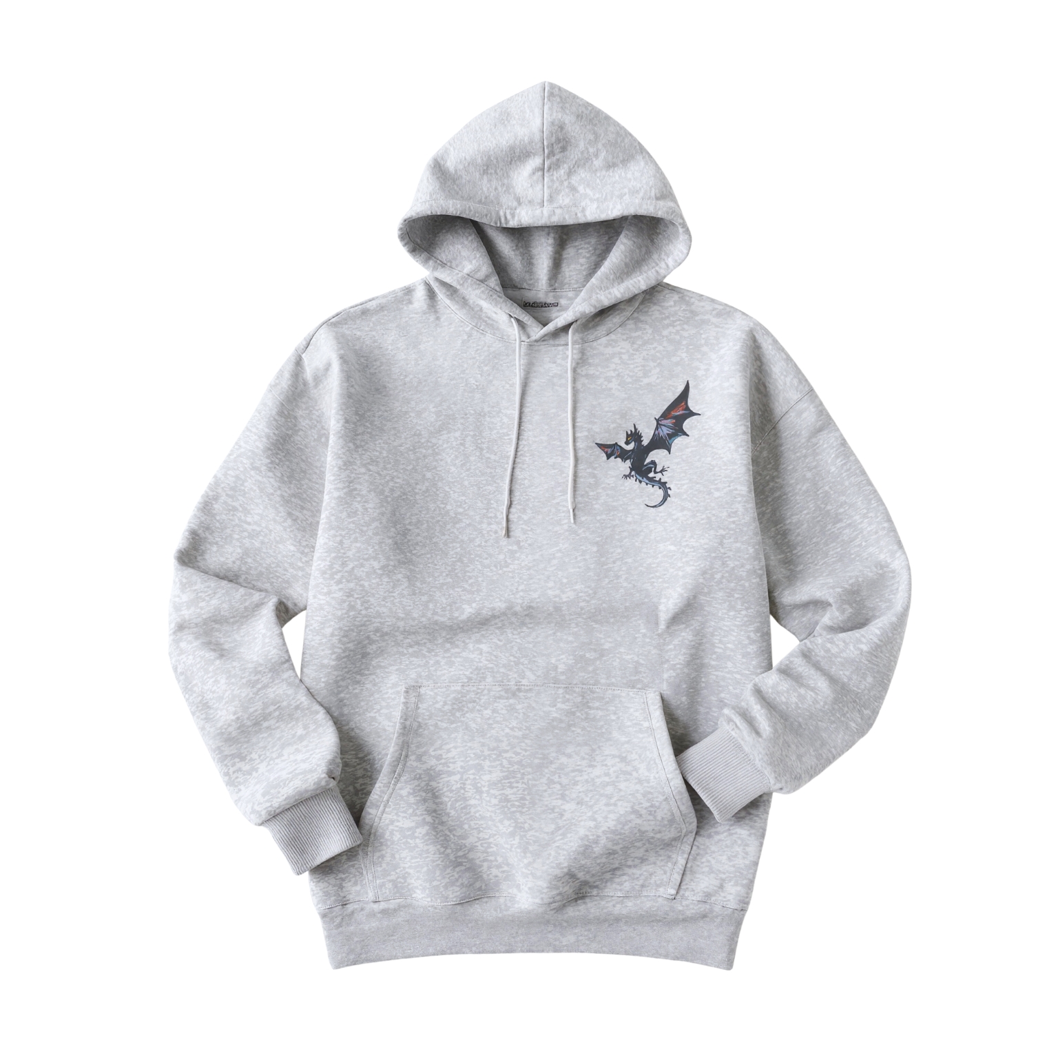 Dragon Printed Women Casual Hooded Sweatshirt