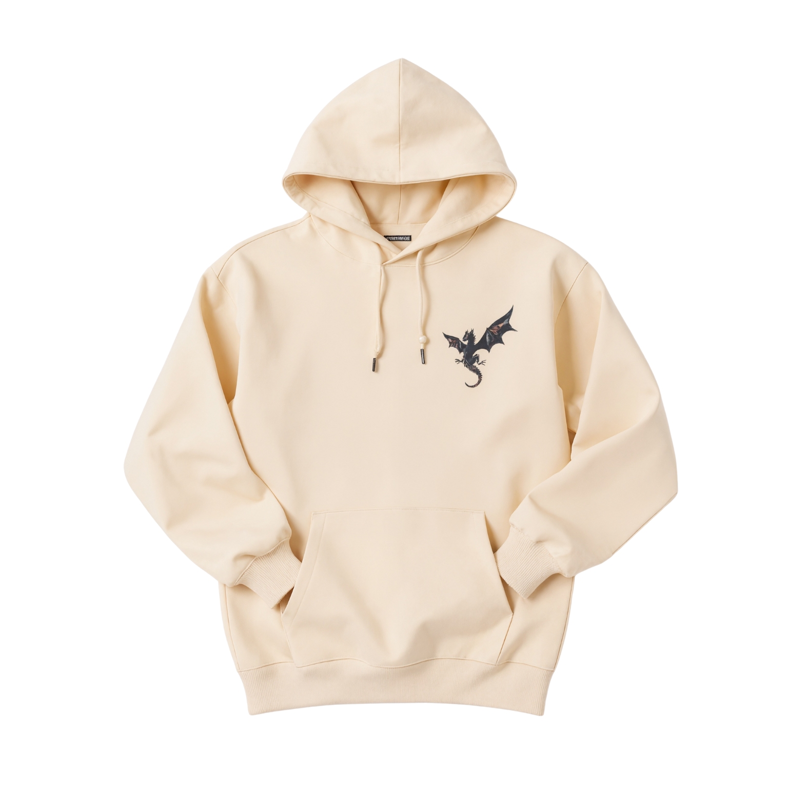 Dragon Printed Women Casual Hooded Sweatshirt