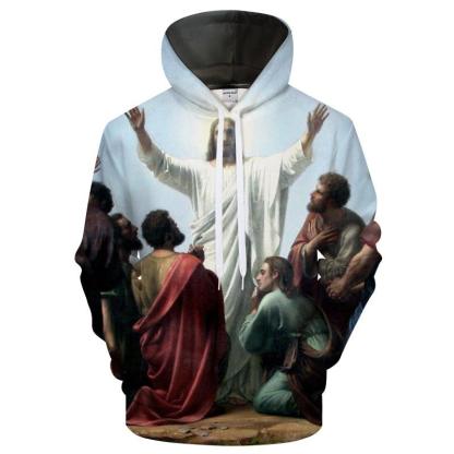 Jesus Love 3D Sweatshirt Hoodie Pullover-My 3D Hoodie