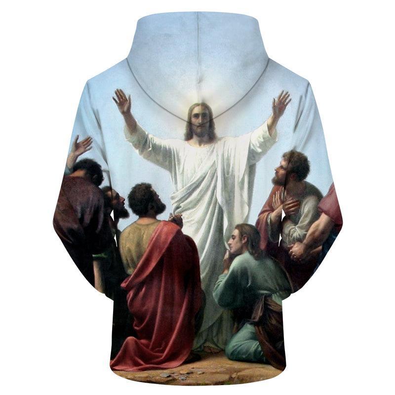 Jesus Love 3D Sweatshirt Hoodie Pullover-My 3D Hoodie