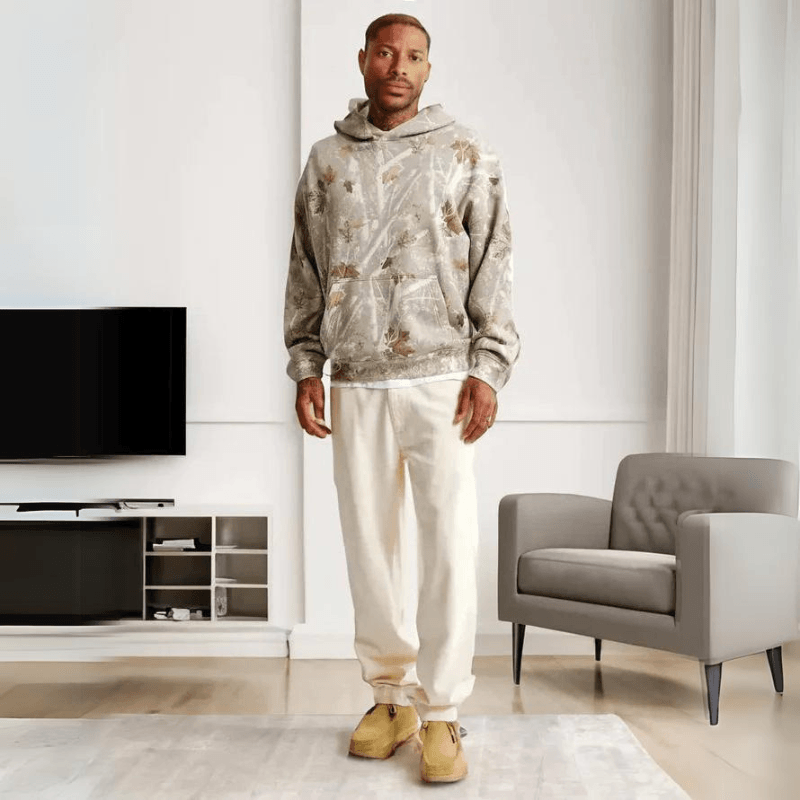 Essential Unisex Camo Hoodie