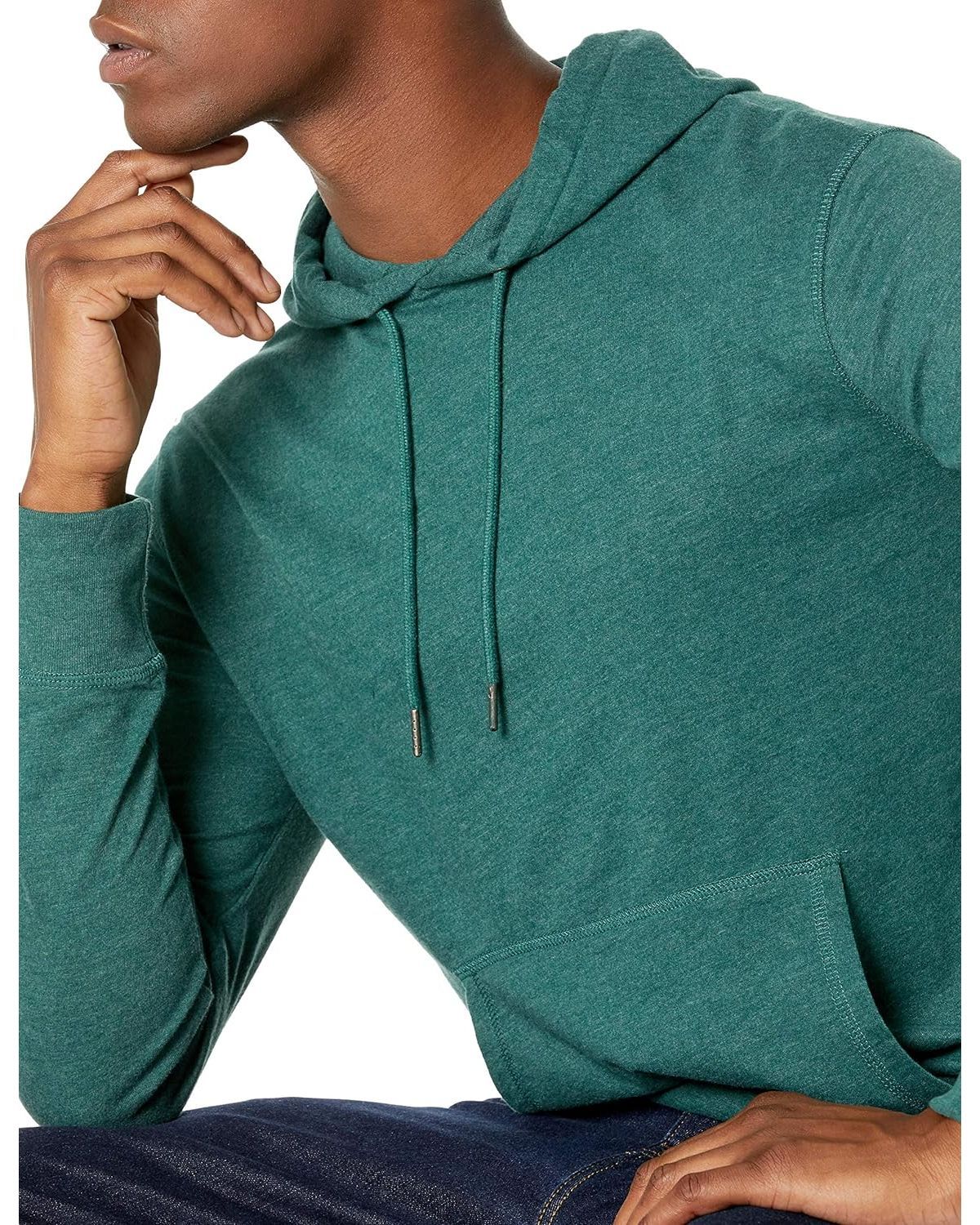 Essentials Lightweight Jersey Pullover Hoodie-My 3D Hoodie