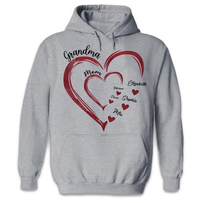Family Personalized Custom Name Text Tshirt Hoodie And Sweatshirt-My 3D Hoodie