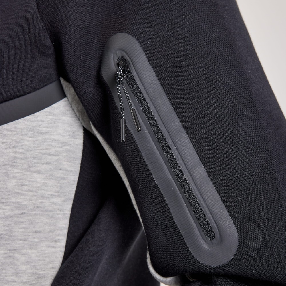 Full Zip Hooded Fleece Jacket For Men