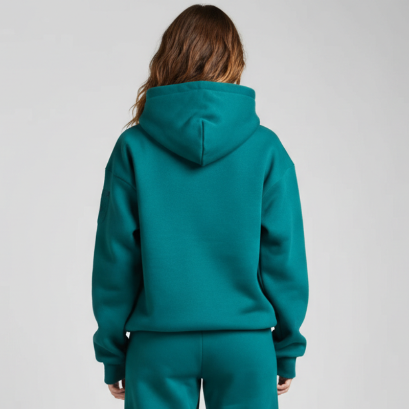 Oversized Fleece Pullover Hoodie For Women