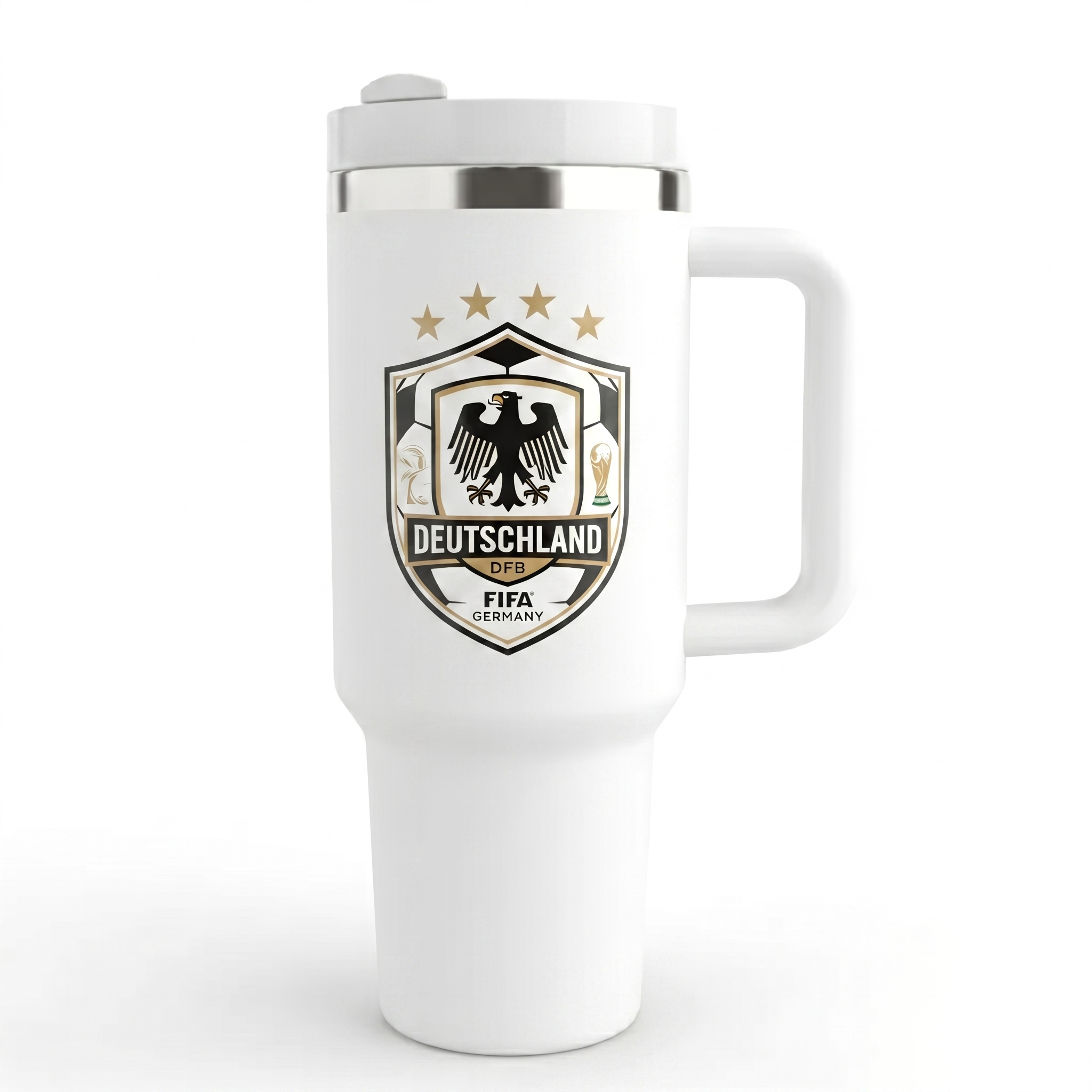 FIFA 2026 Germany Printed 40oz Tumbler With Handle And Lid