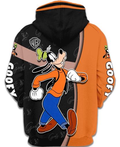 Goofy Pullover Hoodie-My 3D Hoodie