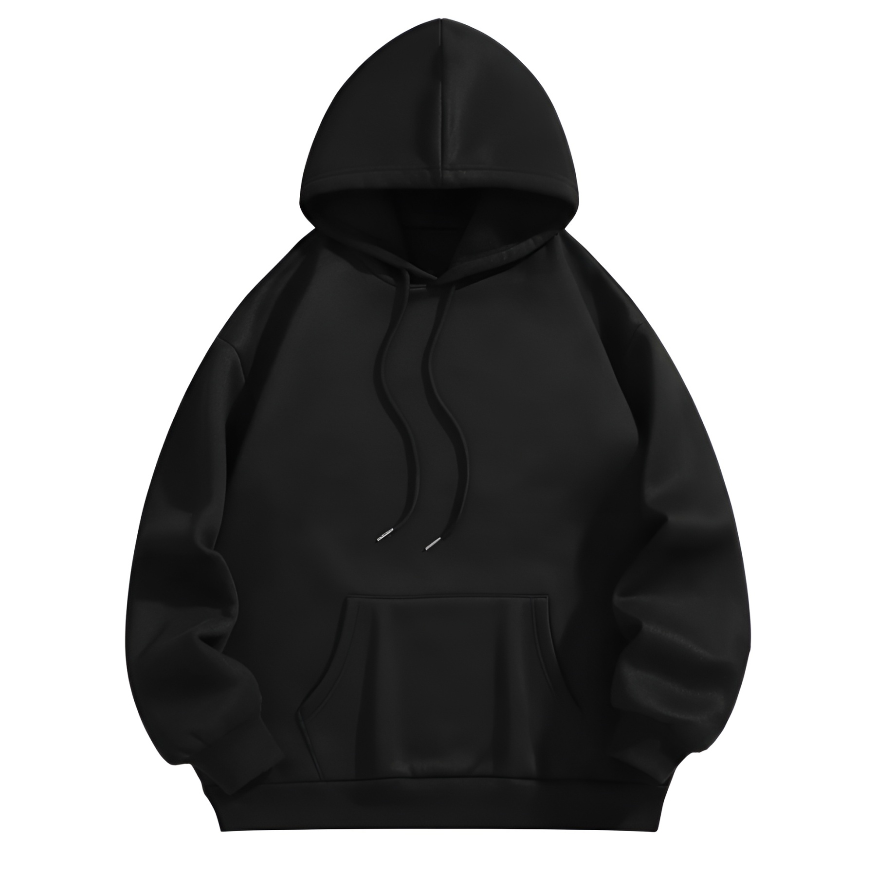 Graphic Print Drawstring Casual Hooded