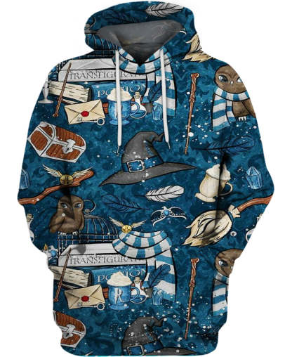 Harry Potter Ravenclaw Hoodie-My 3D Hoodie