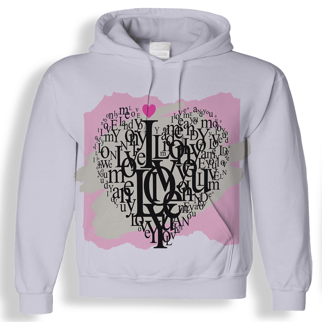 Heart Version 2 3D - Sweatshirt, Hoodie, Pullover-My 3D Hoodie