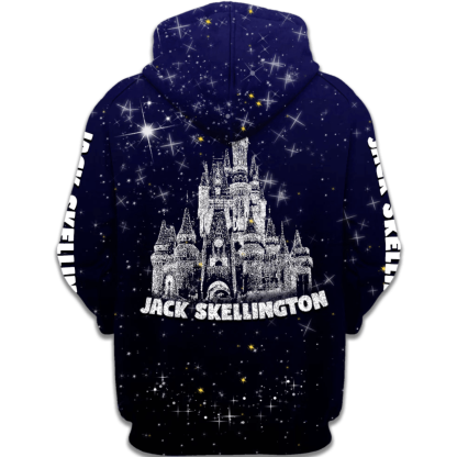 Jack Skellington Zip Up Hoodie