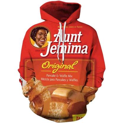 Printed 3-D Pullover Hoodie-My 3D Hoodie